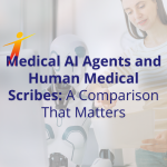 ai agents vs human medical scribes